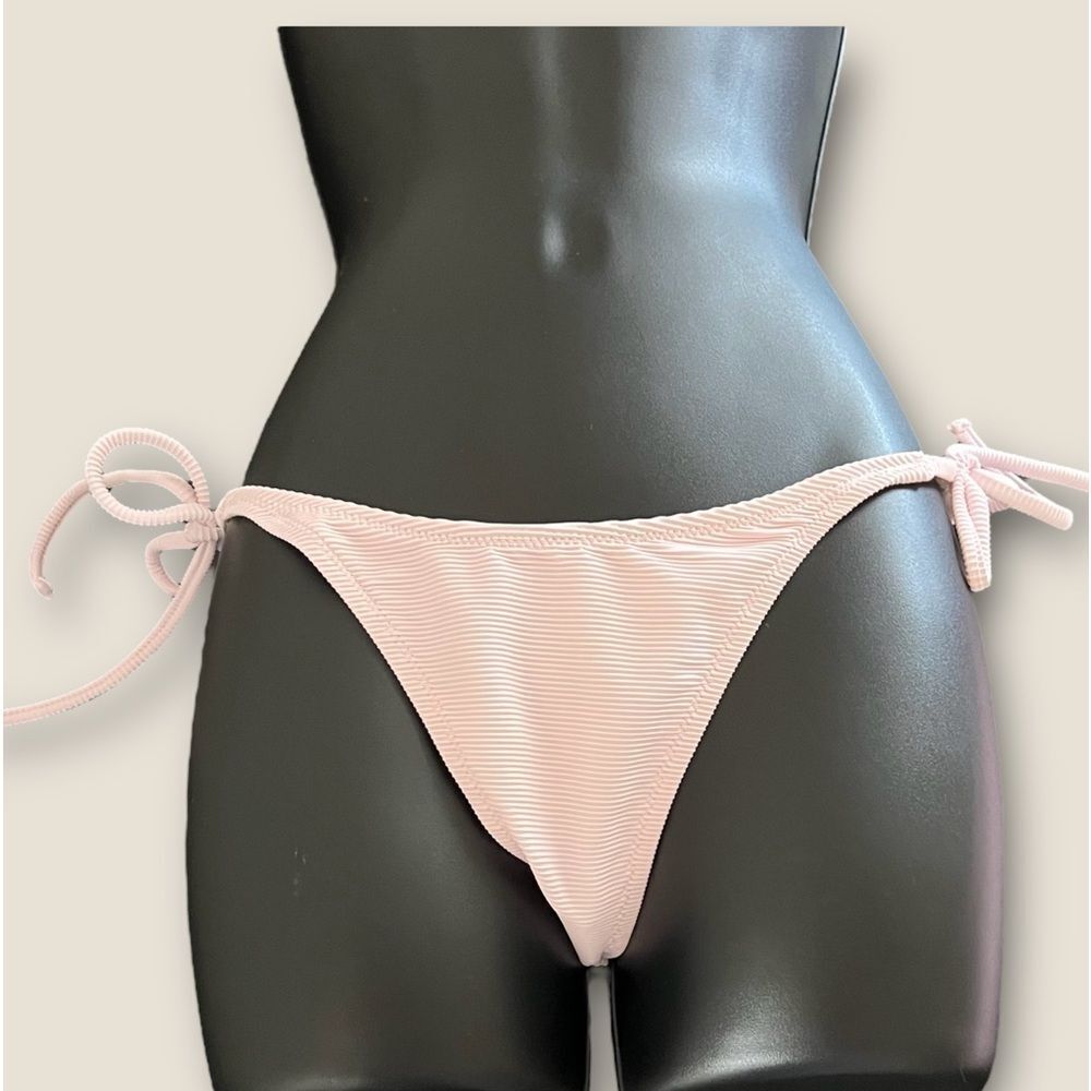 Baby pink bikini bottom size medium , NWT